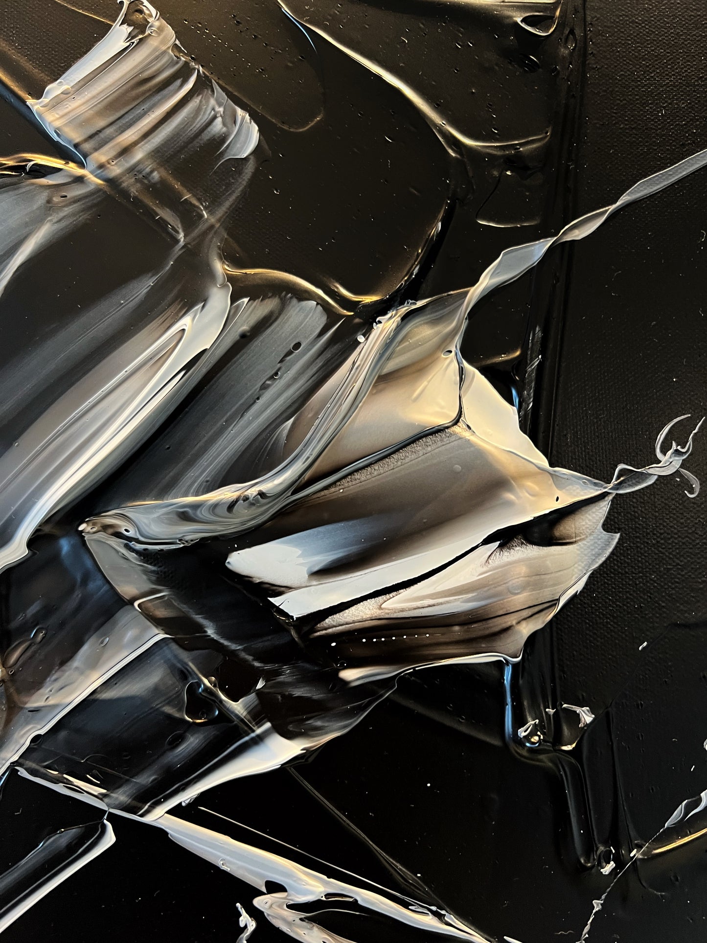 Midnight moon on the sea