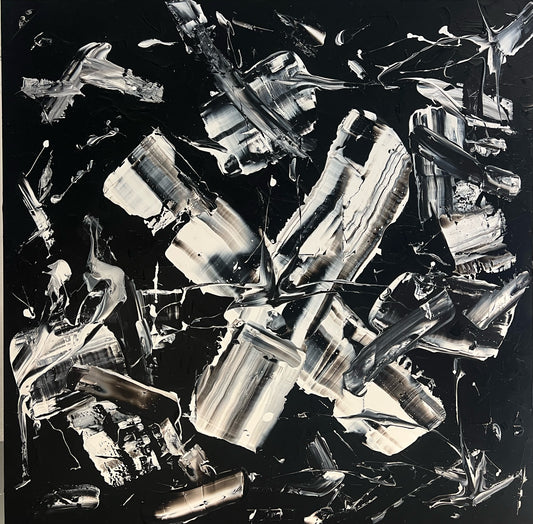 Dark night on the sea