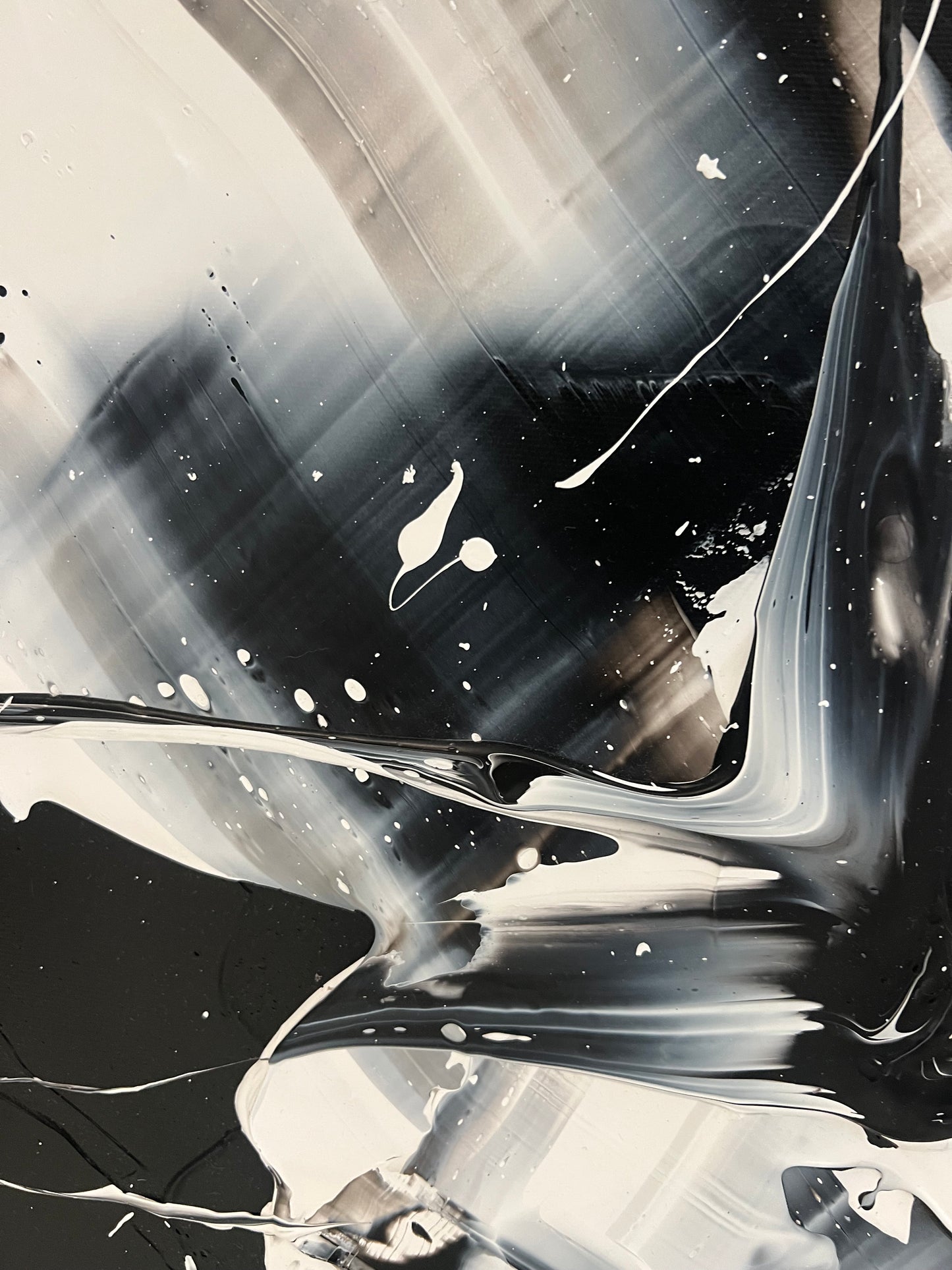 Midnight moon on the sea