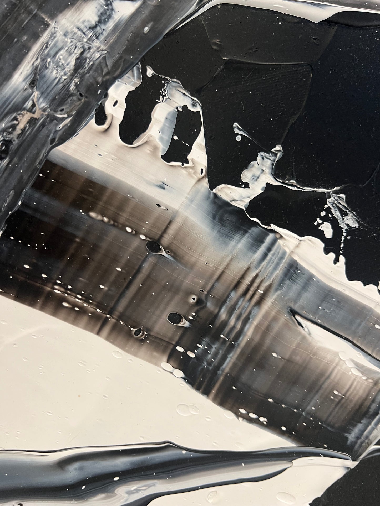 Midnight moon on the sea