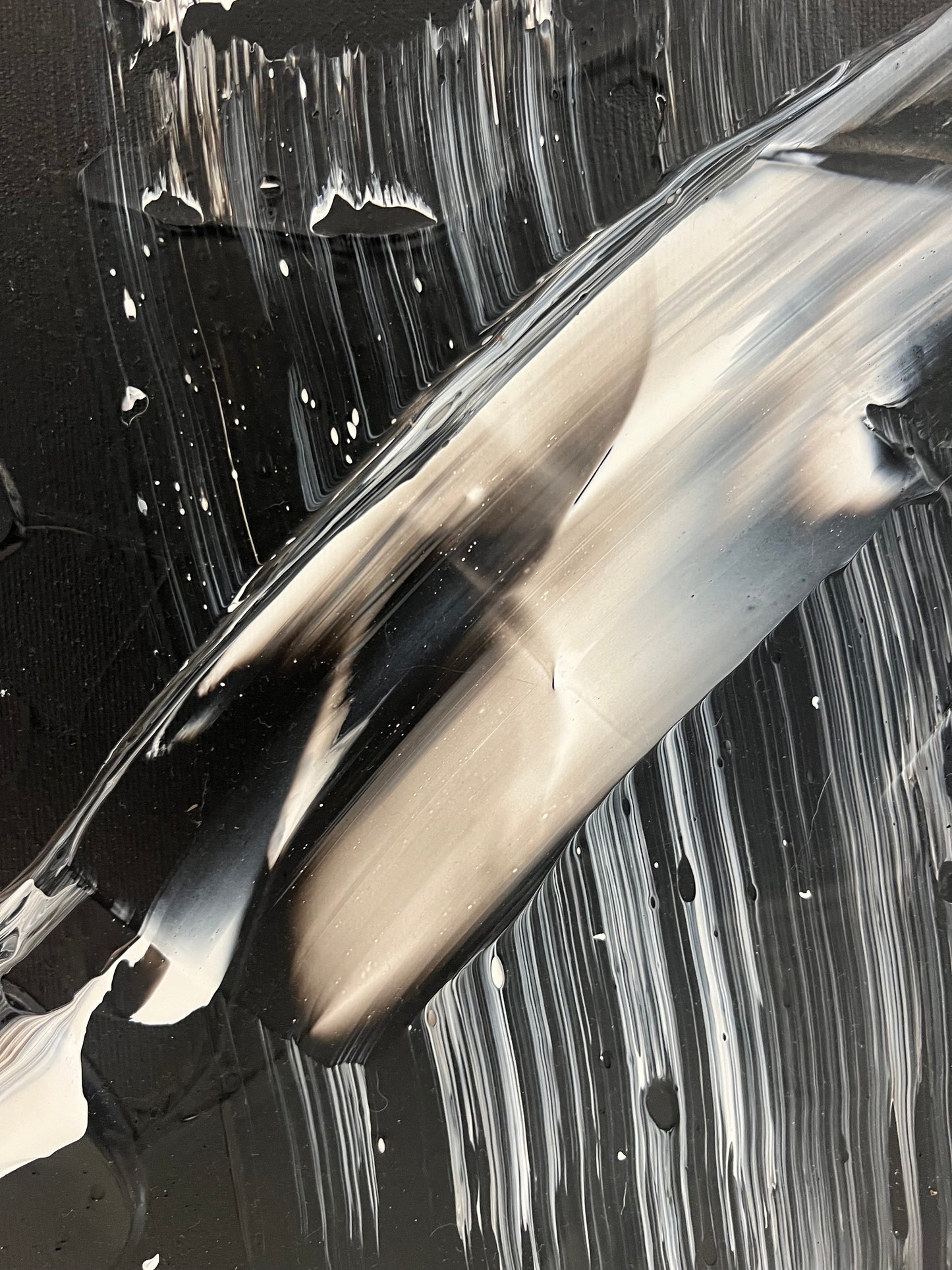 Midnight moon on the sea