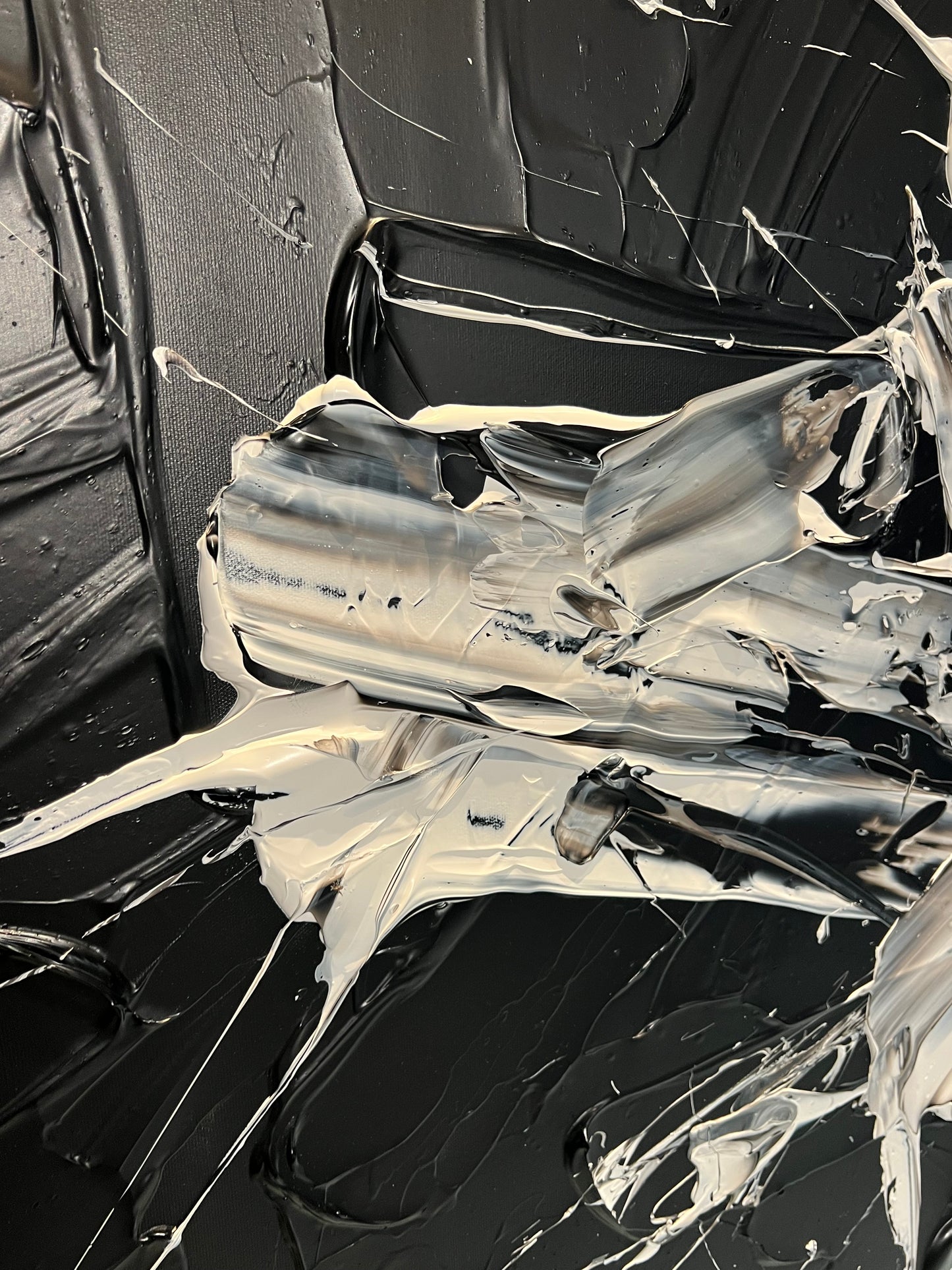 Dark night on the sea